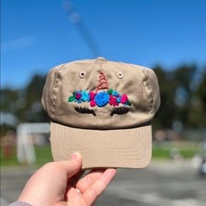 0-12m hand embroidered hat